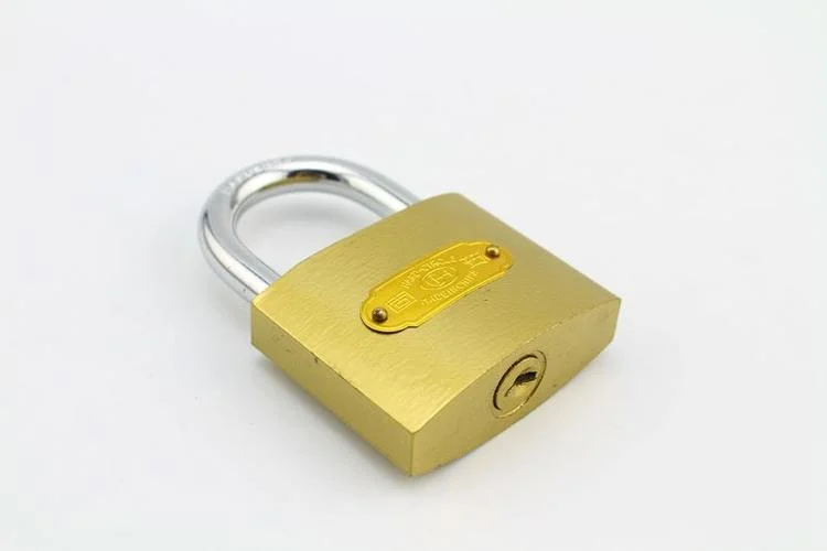 Wholesale Solid Brass Arc Disc Padlock Stainless Steel Shackle Factory Pad Lock