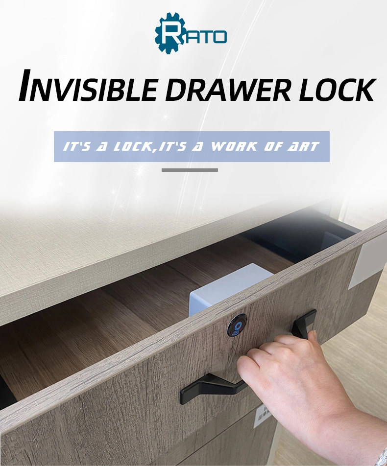 Wardrobe Furniture Fob Cabinet Hidden Sensor Lock Card Drawer RFID Cabinet Invisible Lock