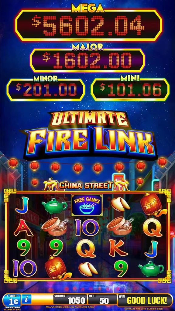 Hot Game Fire Link Amusement Arcade Slot Video Game Machine