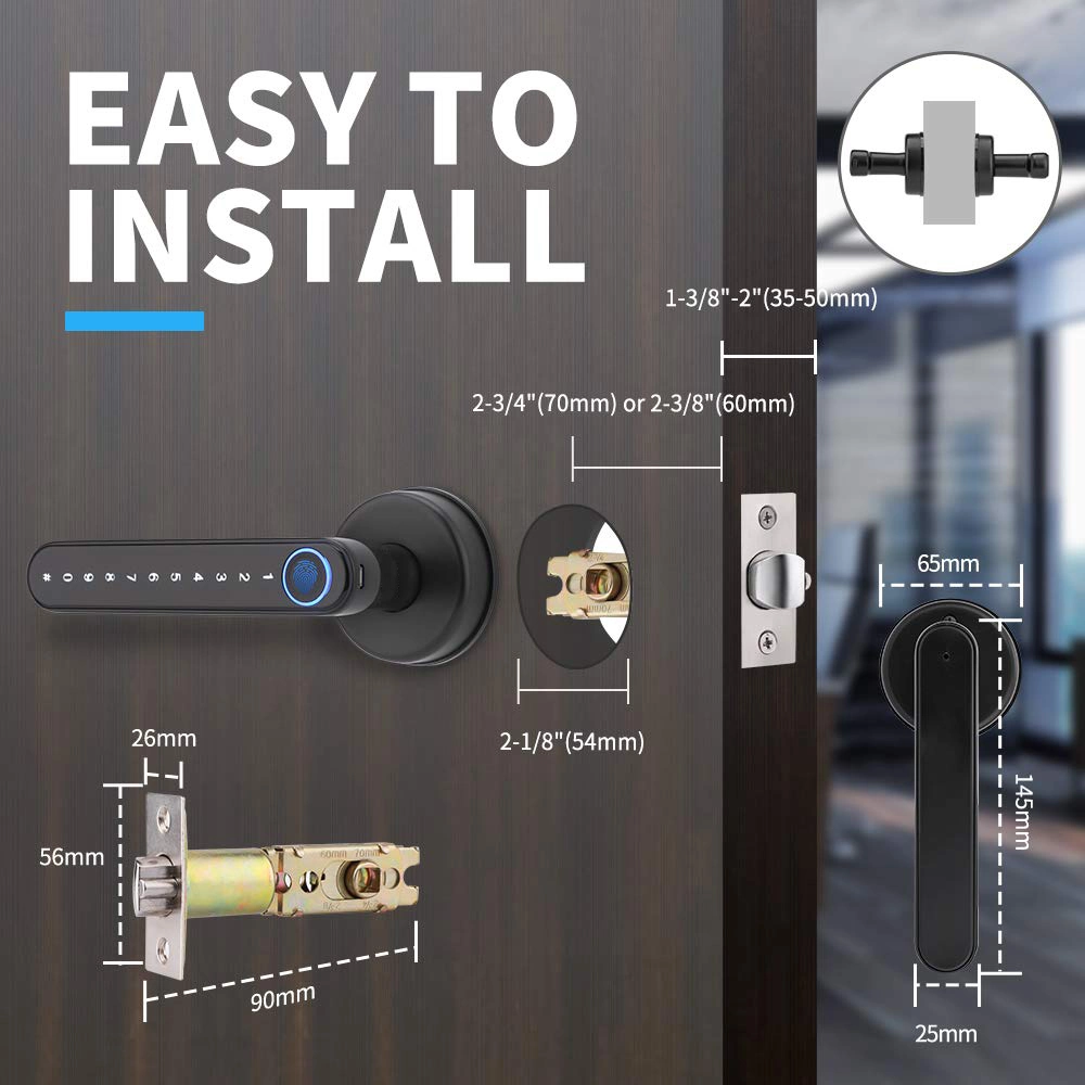 Keyless Entry Door Lock for Home&Interior Door&Outdoor