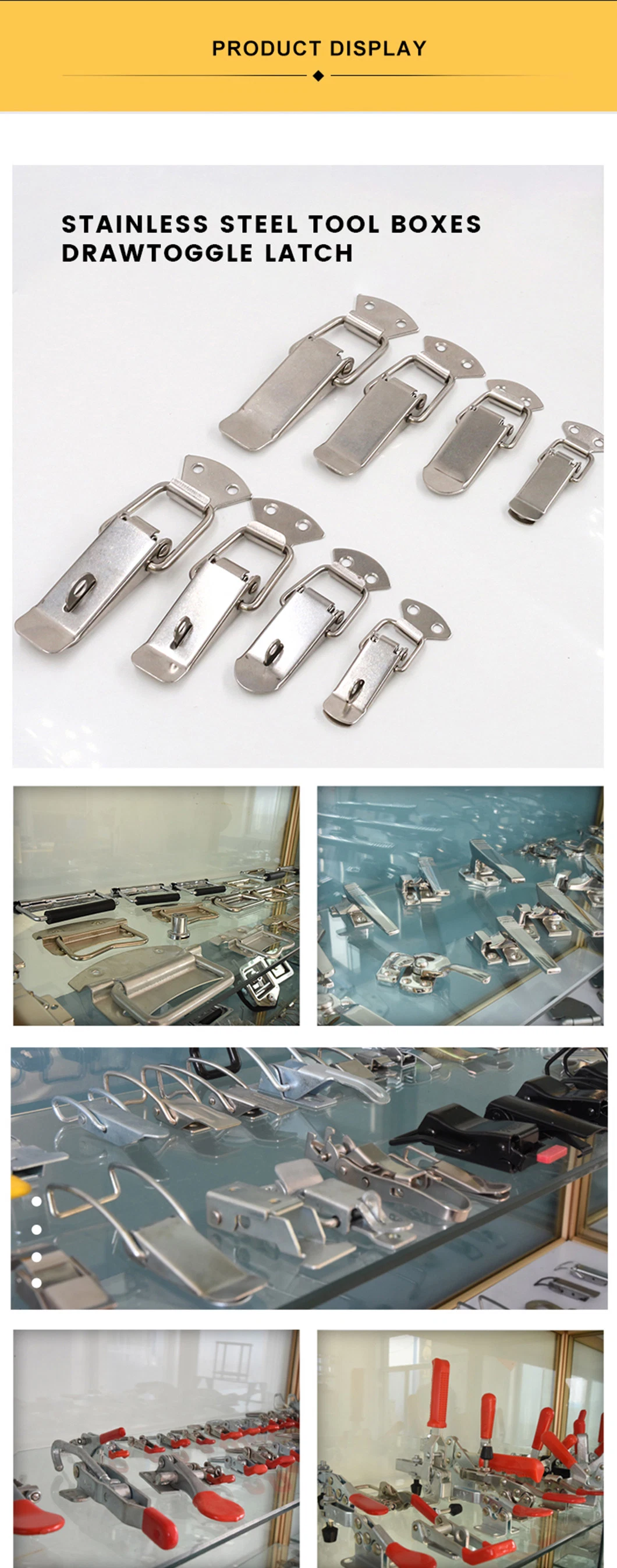 Hasp for Large Machinery Accessories Toggle Latch