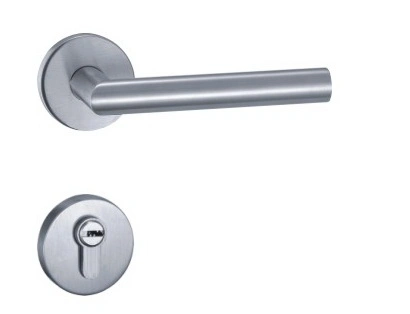 (SA-301) 304 Stainless Steel Satin Finish Level Handle with Lock
