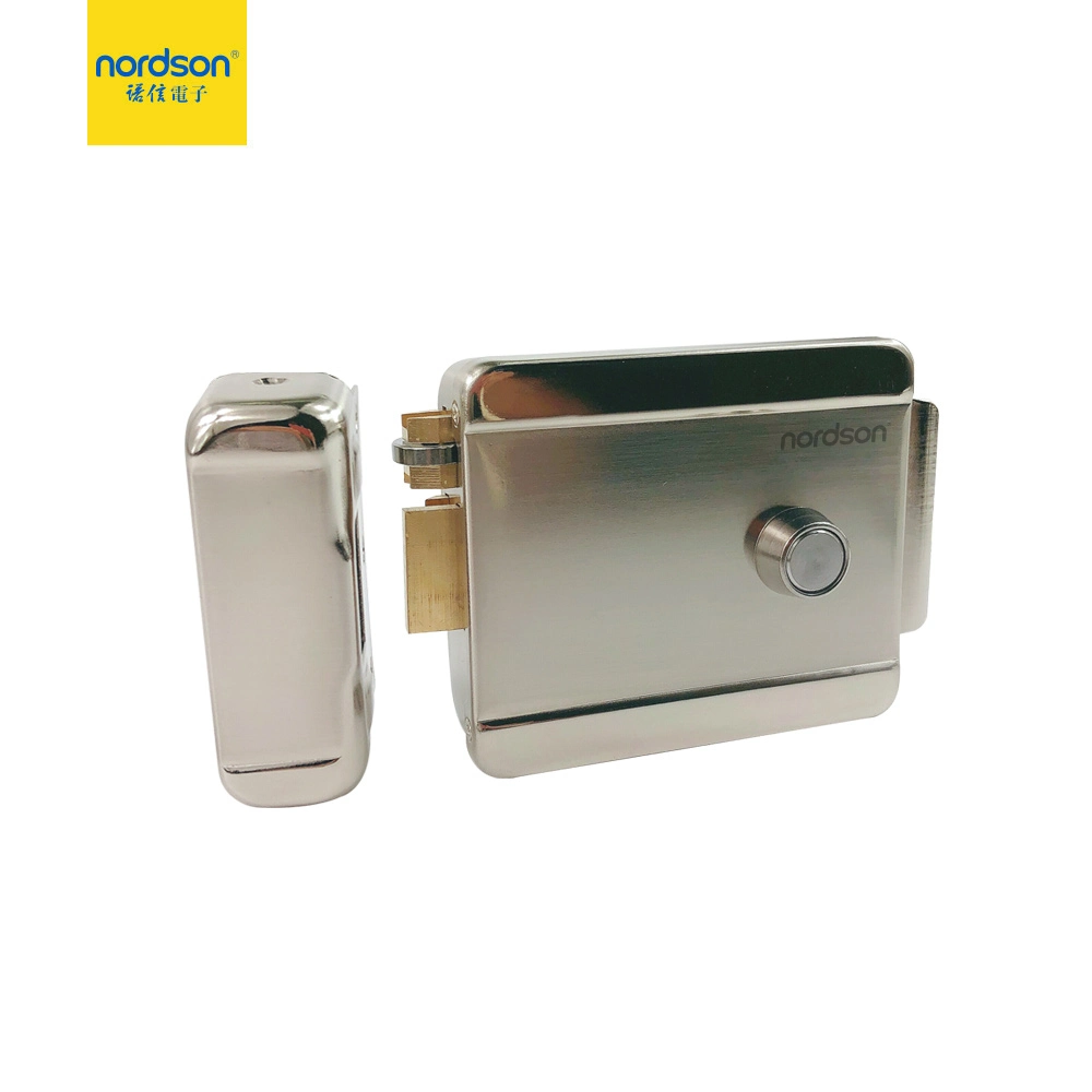 Rental Room Community Gate Motor Electric Rim Lock Compatible with Access Control