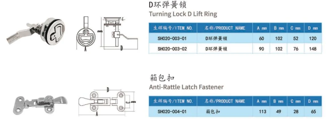 Boat Hatch Cam Latch Locking Flush Mount Round Pull Latch for Ships Yachts, RV, Trucks