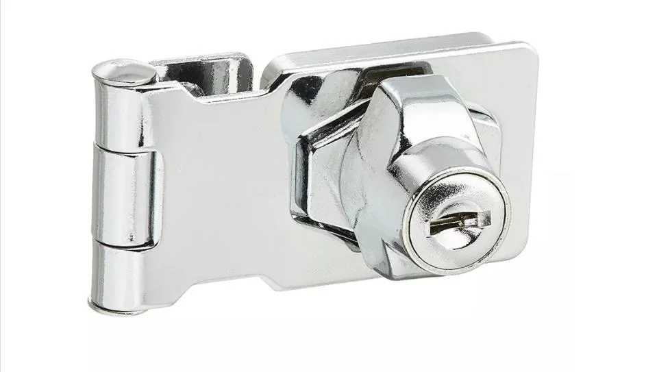 Black Clasp Hasp Security Fixed Iron Hasps and Staples