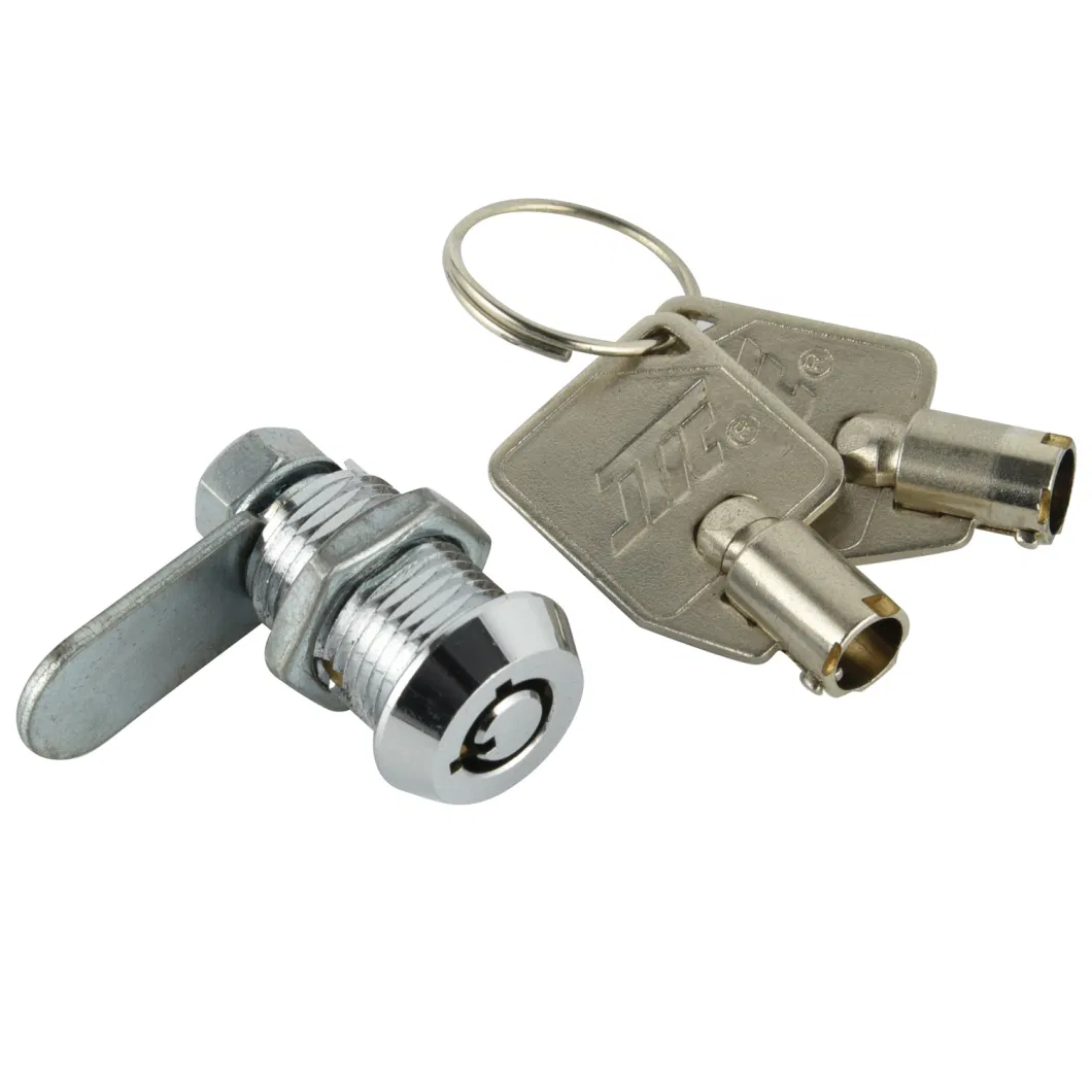 Hot Sale Tubular Lock Hidden Brass Cabinet Cam Lock with Master Key
