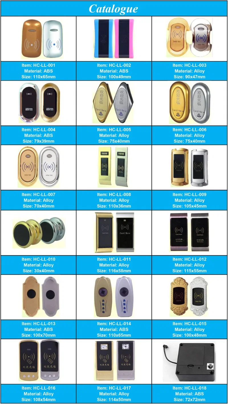 Public Mode Alloy Gym SPA 125kHz Cabinet Lock Smart RFID Locker Lock