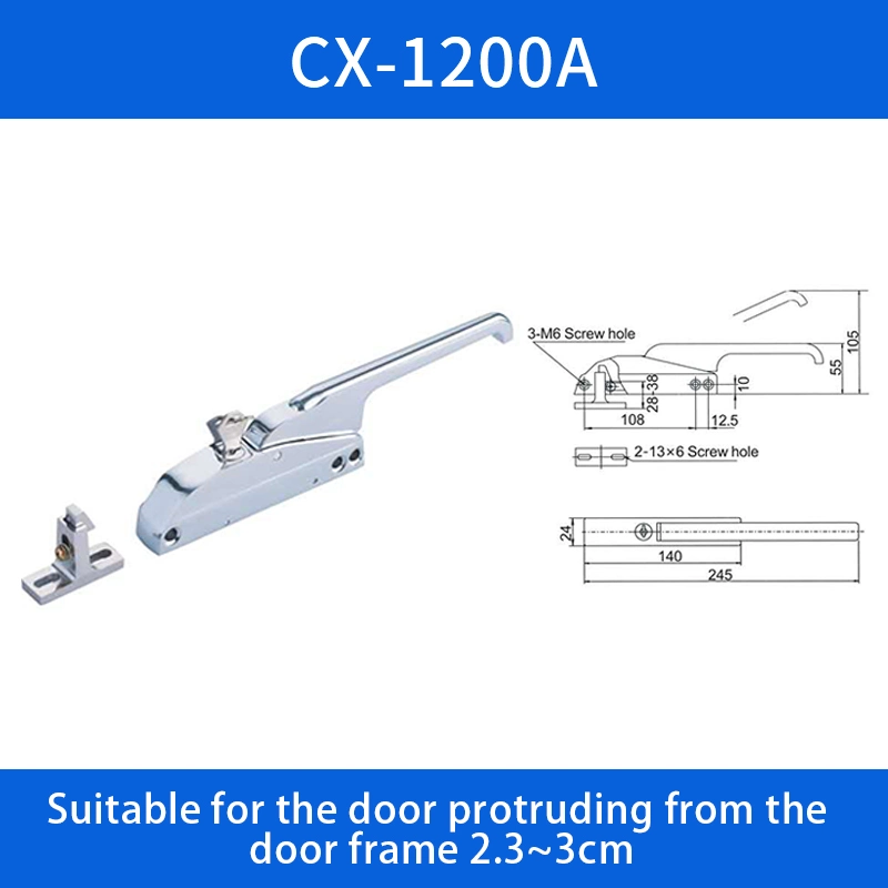 1200 1200A 1240 Industrial Cold Room Cabinet Oven Door Handle Latch Lock