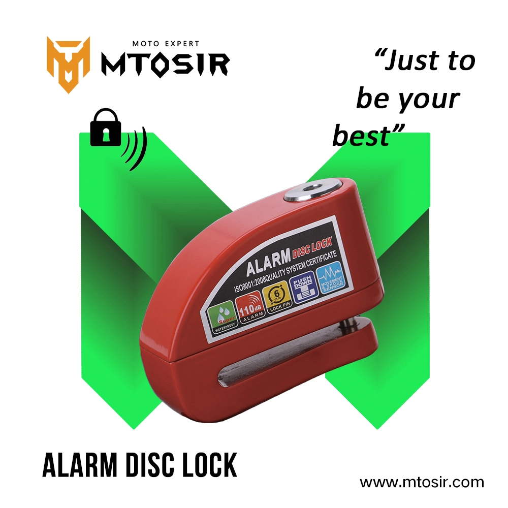 Disc Brake Lock Security Anti-Theft Alloy Alarm Lock Motorcycle Accessories