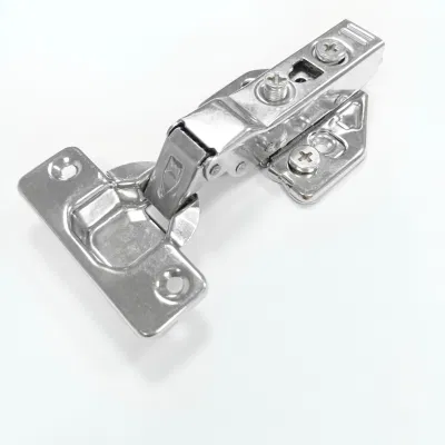 Bisagra de puerta oculta del armario hidráulico de acero inoxidable de cierre suave ajustable Hardware para muebles