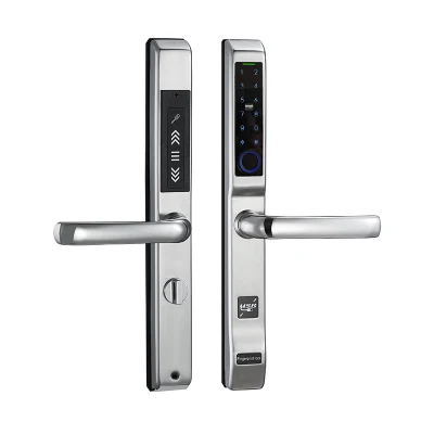 Ttlock APP Huella digital inteligente de la puerta de aluminio candado con 3585 Norma Europea Balseta cerradura de puerta inteligente Digital de la puerta de aluminio para puertas correderas de la puerta de UPVC inteligente bloqueo