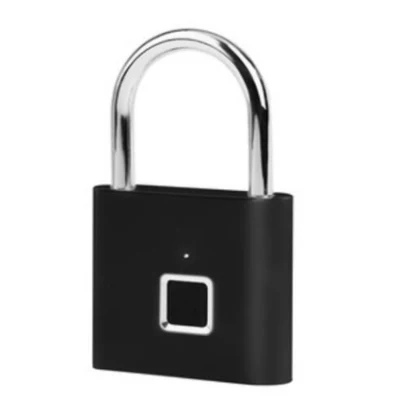  Smart Electronics Fingerprint Padlock bloqueo de cajón bloqueo de almohadilla exterior