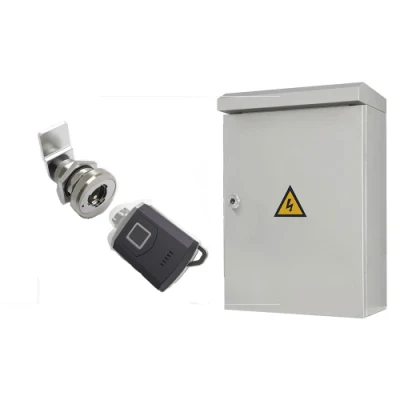 Control de acceso inteligente de alta seguridad Seguridad inteligente de acero inoxidable IP67 Puerta de Granero Industrial candados tubulares Cam Lock para almacén Cajas Seguridad Airbnb