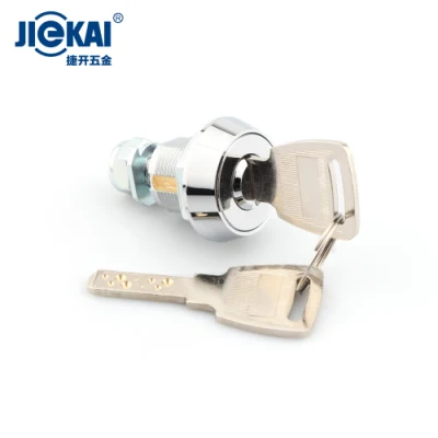 Jk531 Promoción Precio Cam Lock cromado latón chapado máquina expendedora de Matetial Bloqueo de la máquina