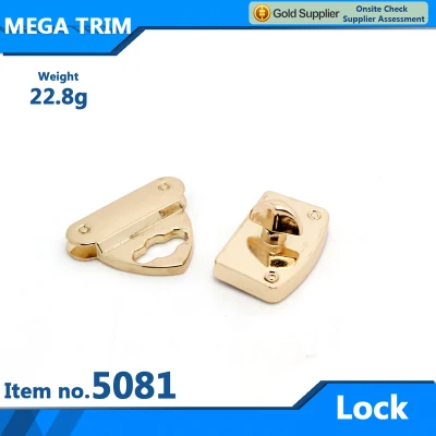 Una muestra gratis girar el bloqueo de metal y Twist Lock para bloqueo de la bolsa