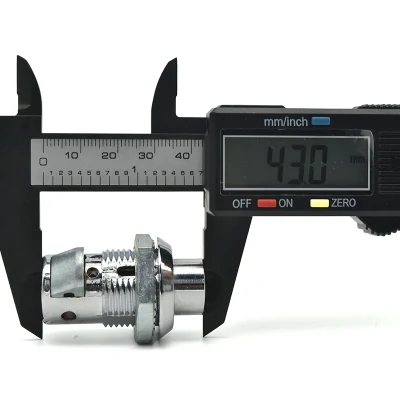  Aleación de zinc el cilindro cilindro de cerradura de mármol, pulse el botón emergente de bloqueo de leva