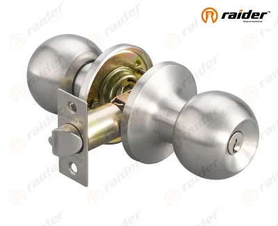 Tubular Knob/Handle Lockset, Entrada/Privacidad/Paso, Cerradura de Puerta de Seguridad.