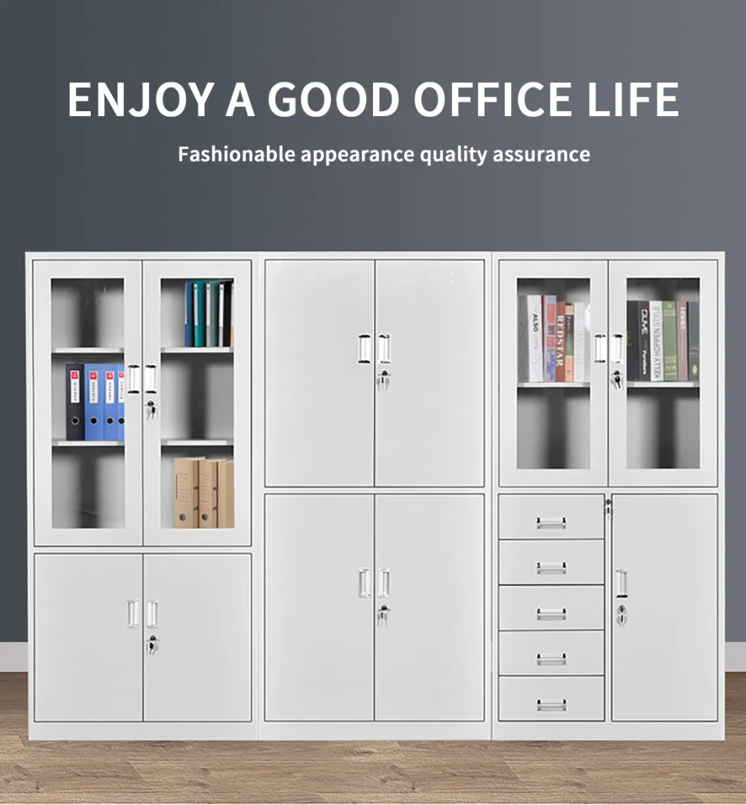 New Design Metal File Cabinet Iron Vertical Office File Cabinet