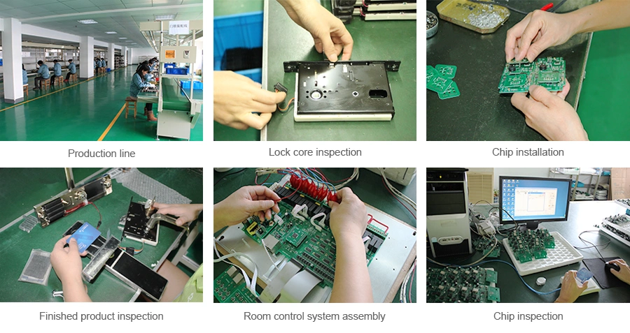 Wireless Electronic Hotel RFID Smart Door Lock with 500m Sub-GHz Long Distance Control