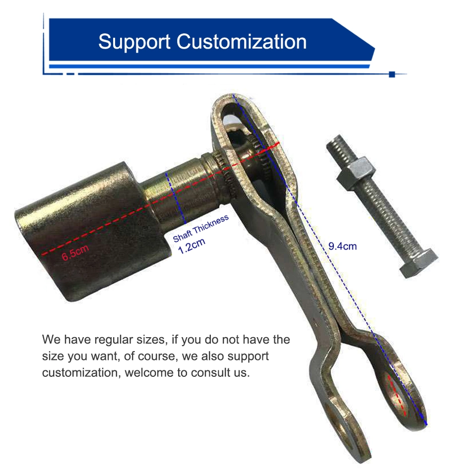 Motorcycle Rocker Arm Rear Brake Adjustable Tension Lever with Rocking Ratio Shaft