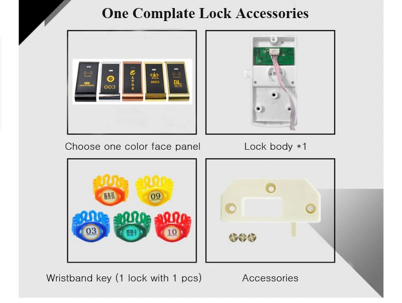 RFID Metal Digital Electronic Cabinet Lock for Sauna/Gym/Swimming Pool