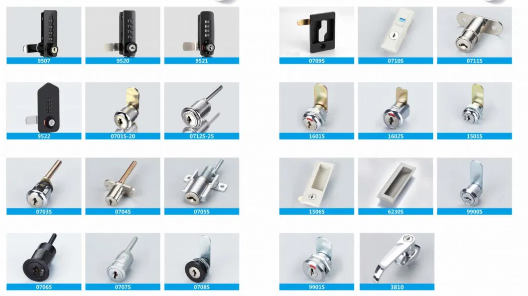 Wangtong New Zinc Alloy 20mm/25mm Metal Cabinet Door Lock 1501