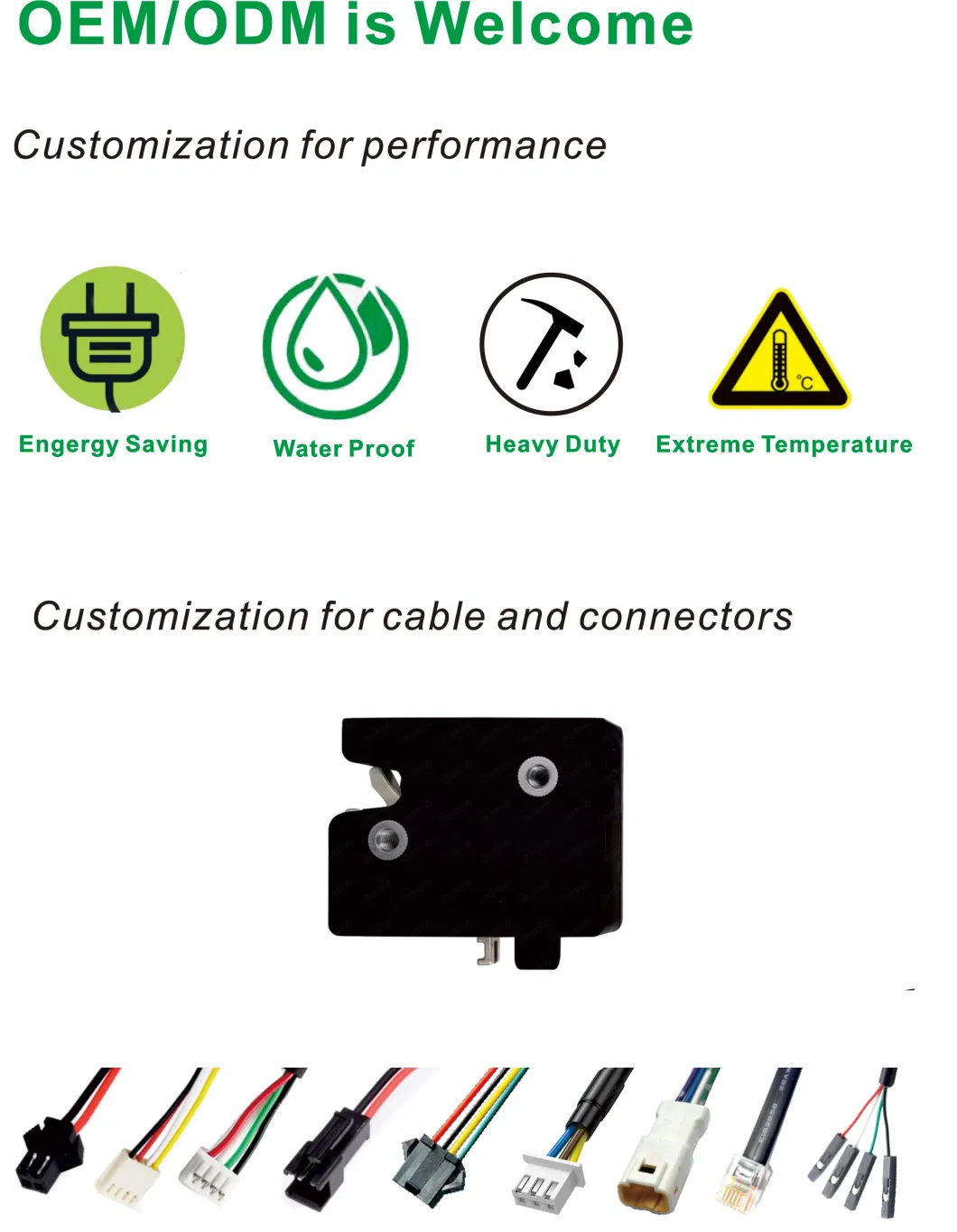 Factory Supply Electric Lock with Gear Motor for Refrigerated Pickup Station