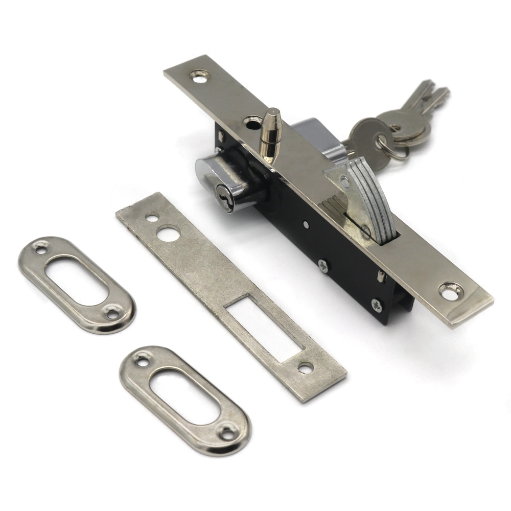 Aluminium Sliding Door Mortise Hook Lock Slam Lock with Anti-Lift