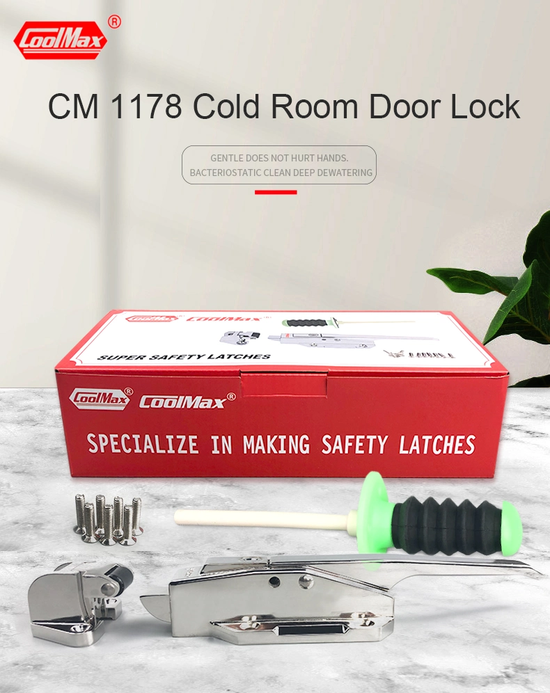 Cm-1178 Cold Room Swing Hinge Door Accessories Security Key Handle Latch Lock