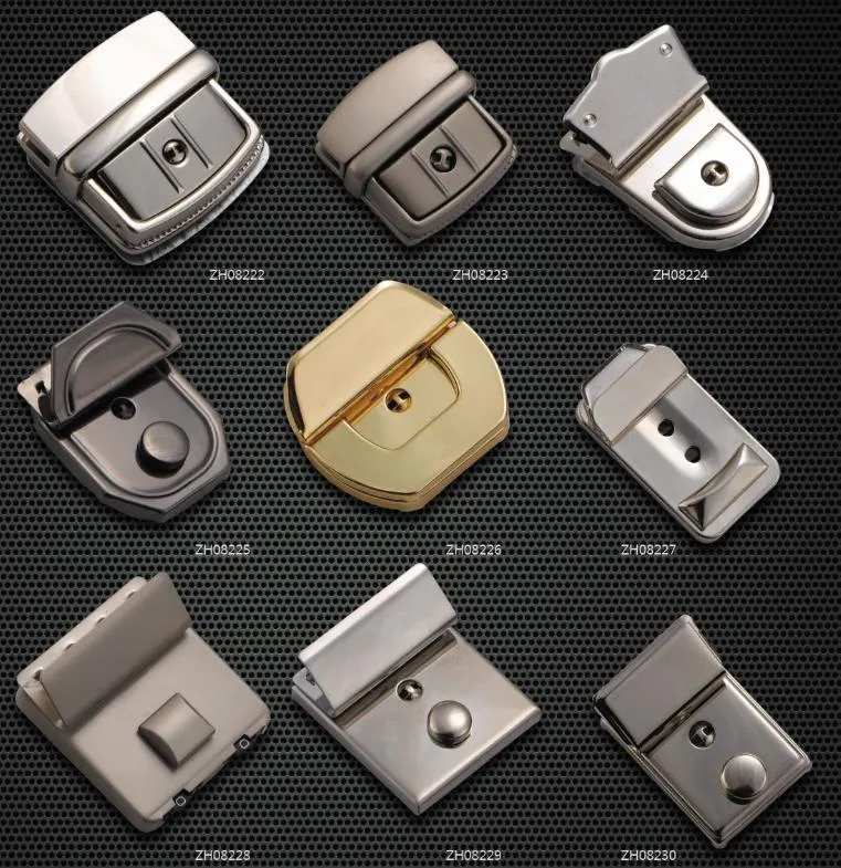 Metal Auto Lock Auto Bag Lock Auto Lock for Handbag Twist Lock