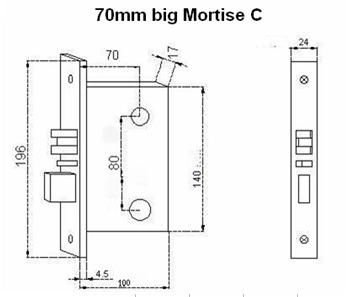 Computer Italian Controlled Cold Room Door Lock