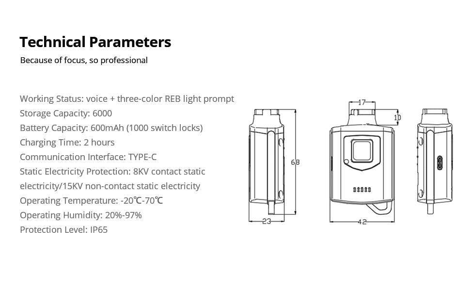 Best Selling Encryption-AES256 High Security Cam Lock for Airport