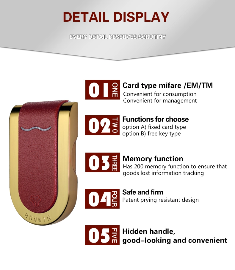 Battery Operated Waterproof Metal Cabinet Door Lock Locker Lock