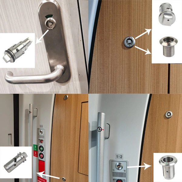 High Security Disk Sandwich Panel Turn Cam Lock