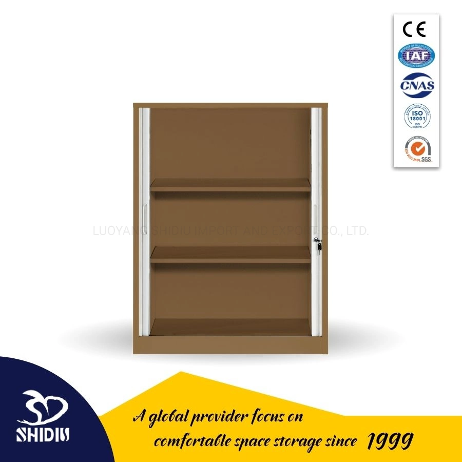 High Quality Tambour Door Metal Office Filing Cabinet with Lock