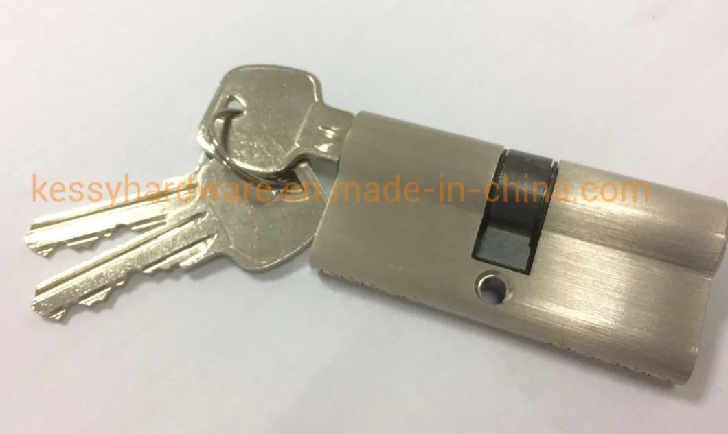 High Security Door Cylinder Lock with Brass Keys