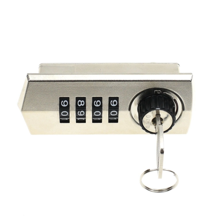 Yh1208 Metal Cabinet Lock Zinc Alloy 4 Digits Combination Cam Lock Convenient Password Security Lock with Masterkey