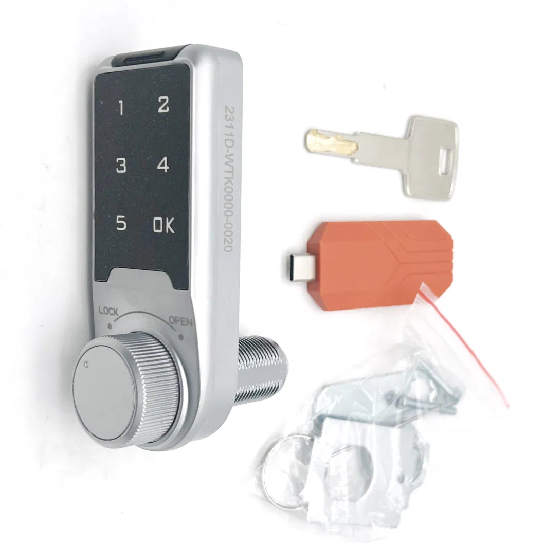 Digital Password Smart Cabinet Lock with USB Emergency Opening