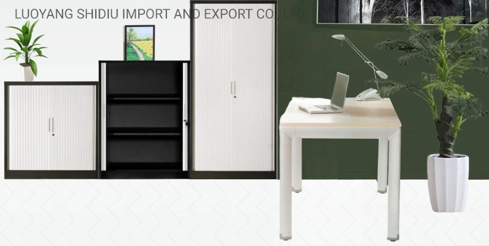 High Quality Tambour Door Metal Office Filing Cabinet with Lock