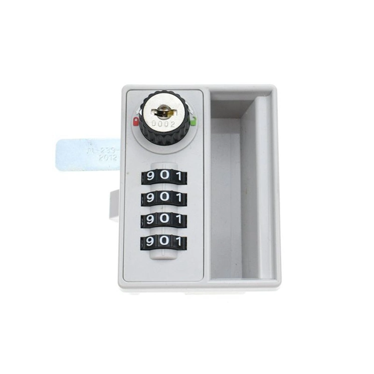 Yh1207 4 Digit Plastic Combination Number Cabinet Locker Lock with Concealed Handle