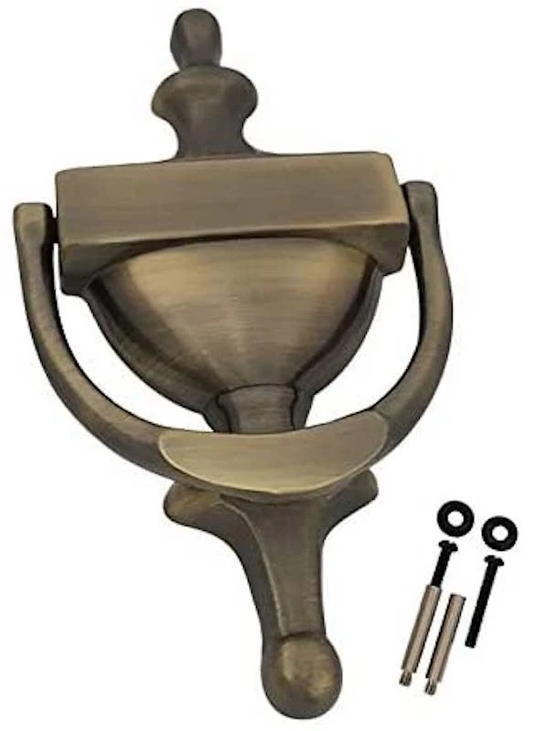 Door Knocker with Fire Proof Door Viewer for Wooden Door