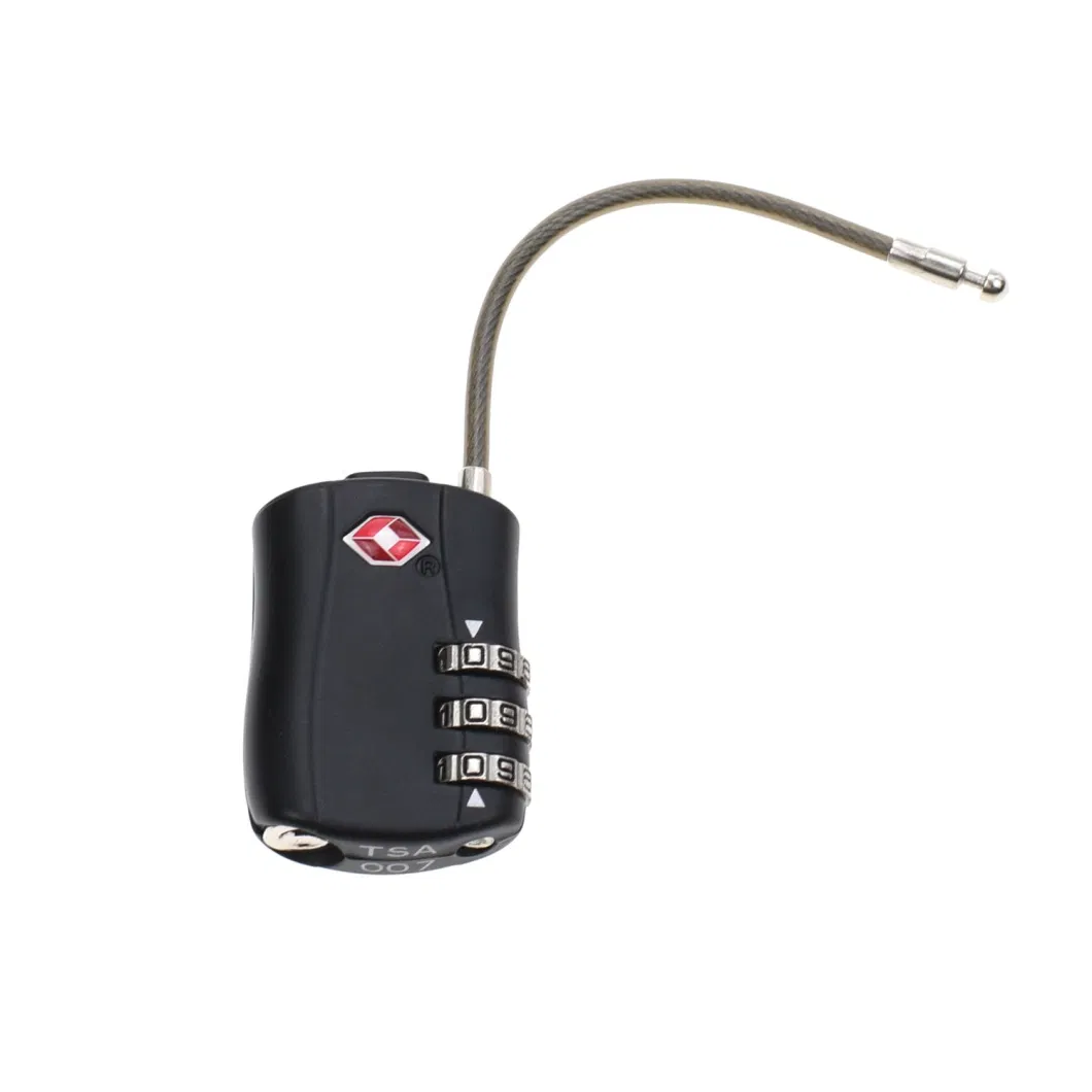 Cable Luggage Tsa Combination Lock (YH1546)