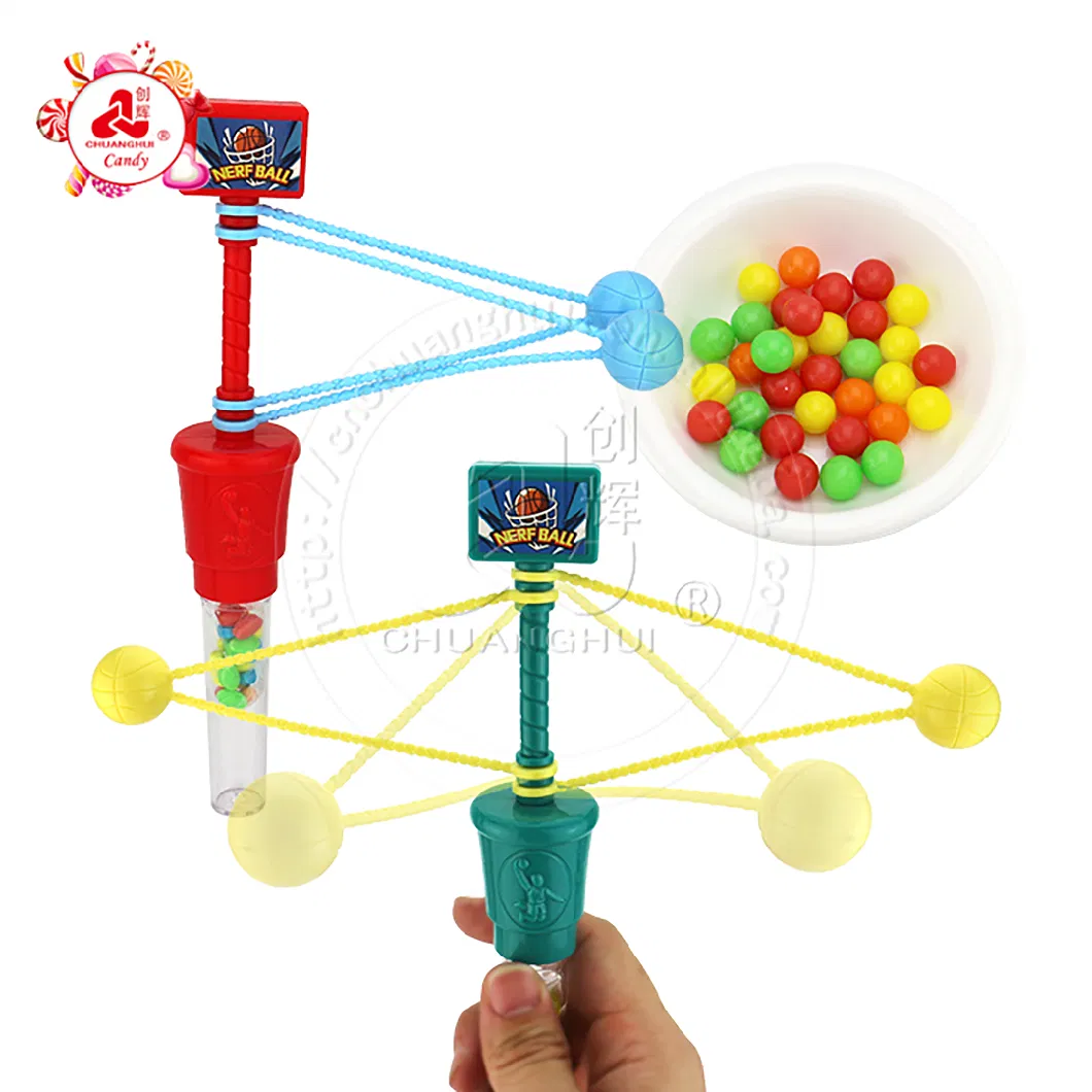 Rotating Impact Basketball Toy Candy Ball Crash Toy Candy