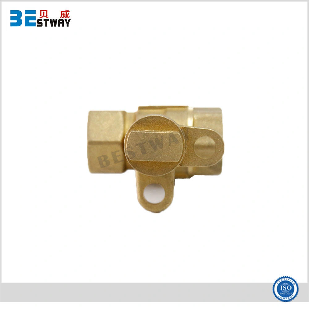 Brass Material Lockable Valve Using Padlock to Lock