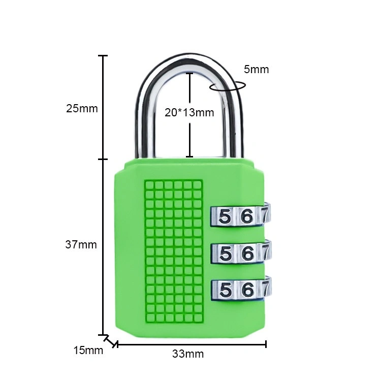 Multifunctional Combination Padlock Locker Luggage Combination Lock