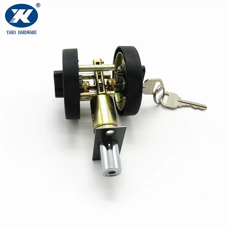 Commercial Residential Use Round Escutcheon Double Cylinder Deadbolt Door Lock