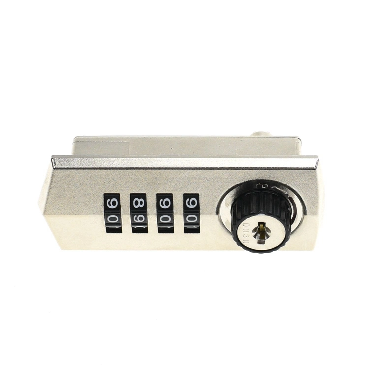 Yh1208 Metal Cabinet Lock Zinc Alloy 4 Digits Combination Cam Lock Convenient Password Security Lock with Masterkey