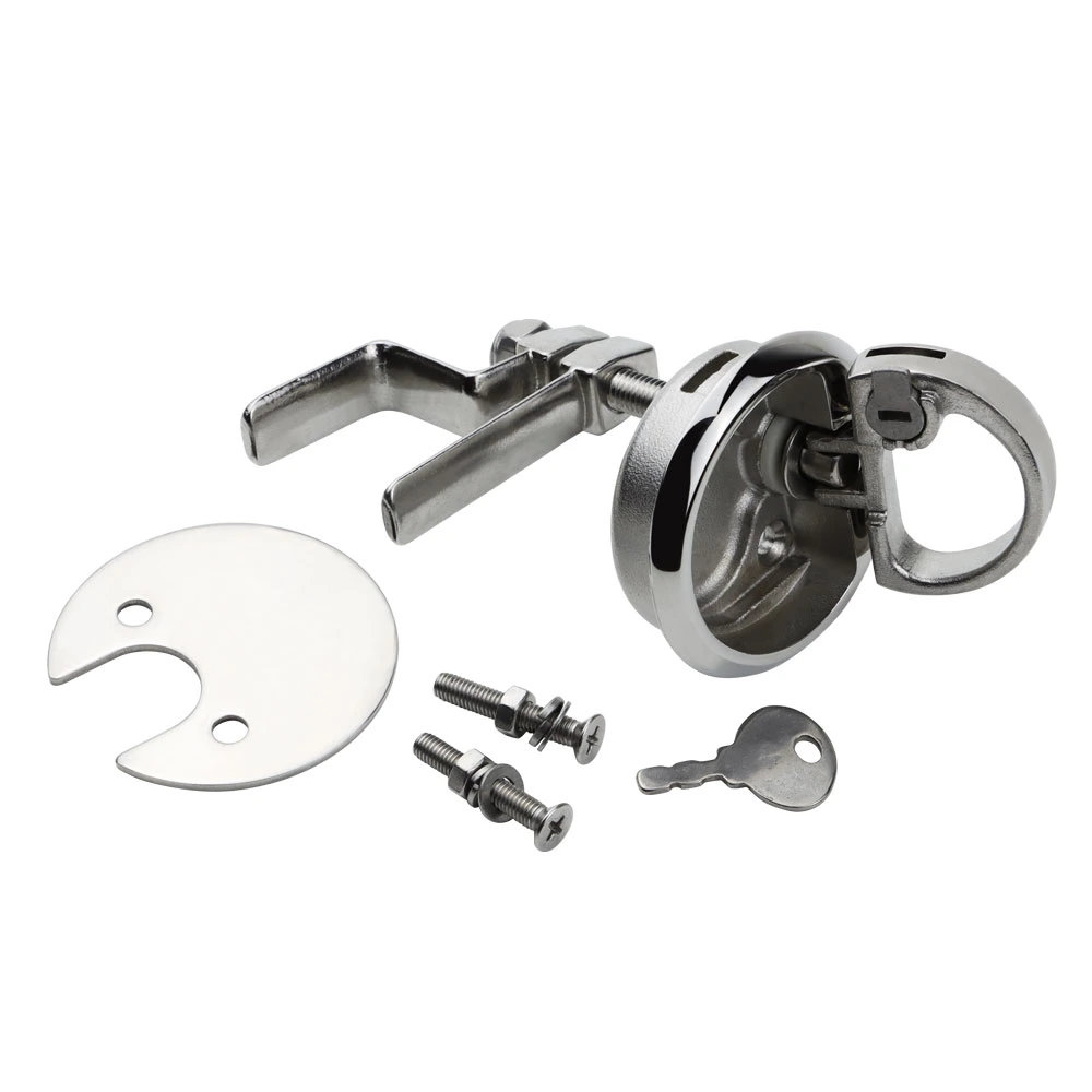 Marine 316 Stainless Steel Flush Pull Hatch Lift Boat Cam Hatch Latch