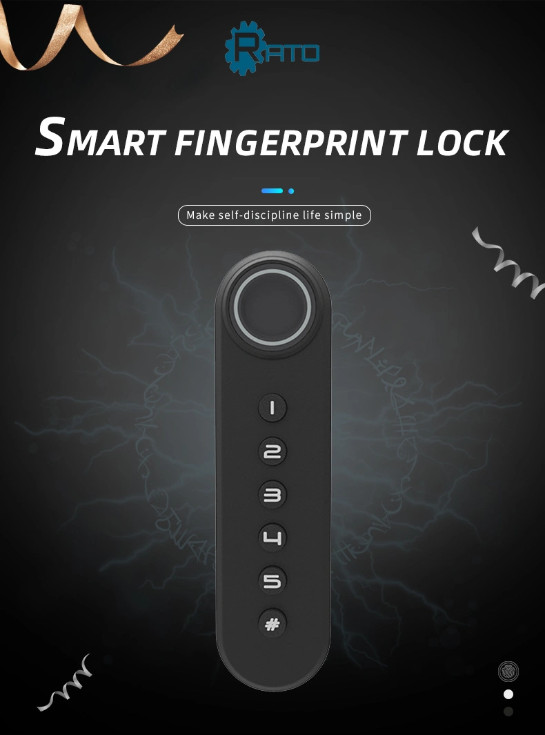 Fingerprint Lock Cabinet Locks Biometric Keyless Wooden Box Furniture Drawer Fingerprint Lock