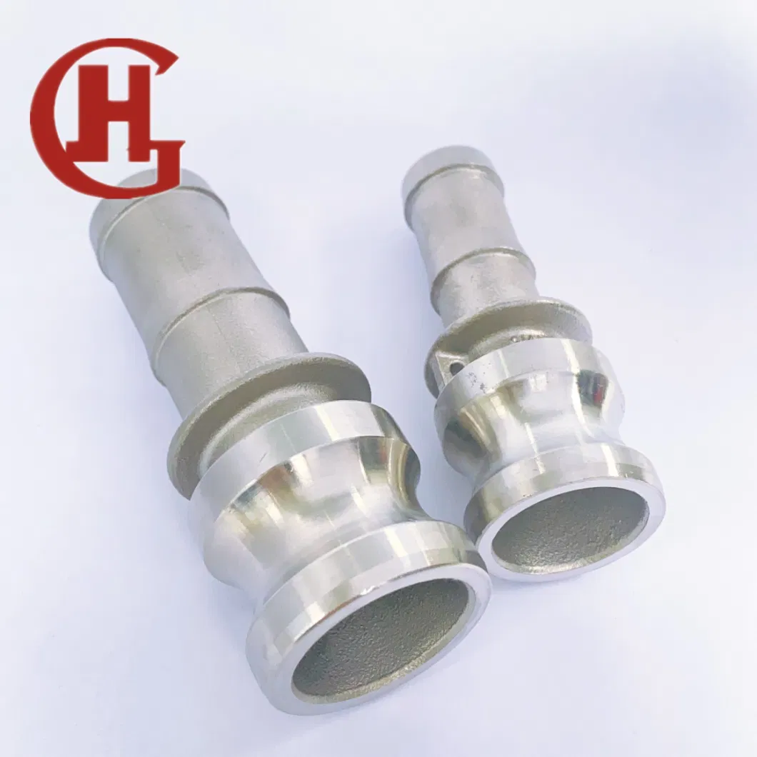 Stainless Steel 304 Hose Pipe Coupling E Hose Shank Fuel Tanker Camlock